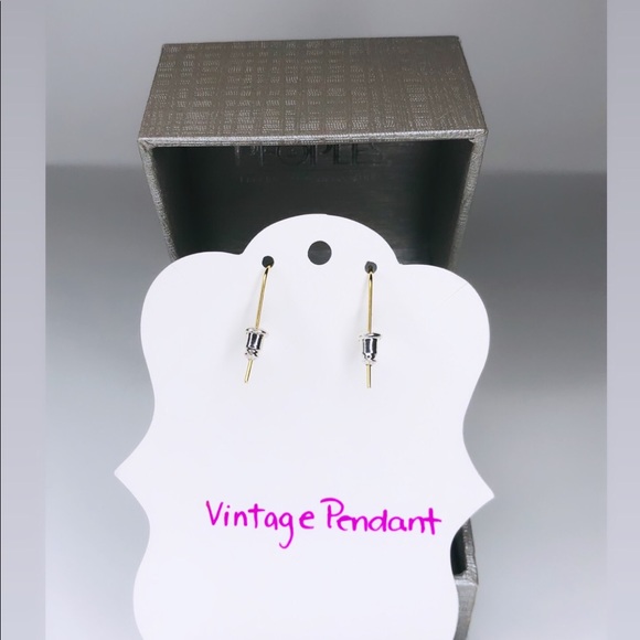 Vintage Pendant Earrings - Picture 4 of 4